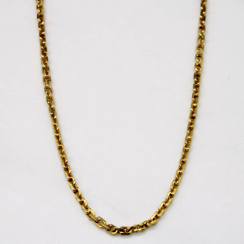 Stacked strand necklaces-21k Yellow Gold Necklace | 26" |