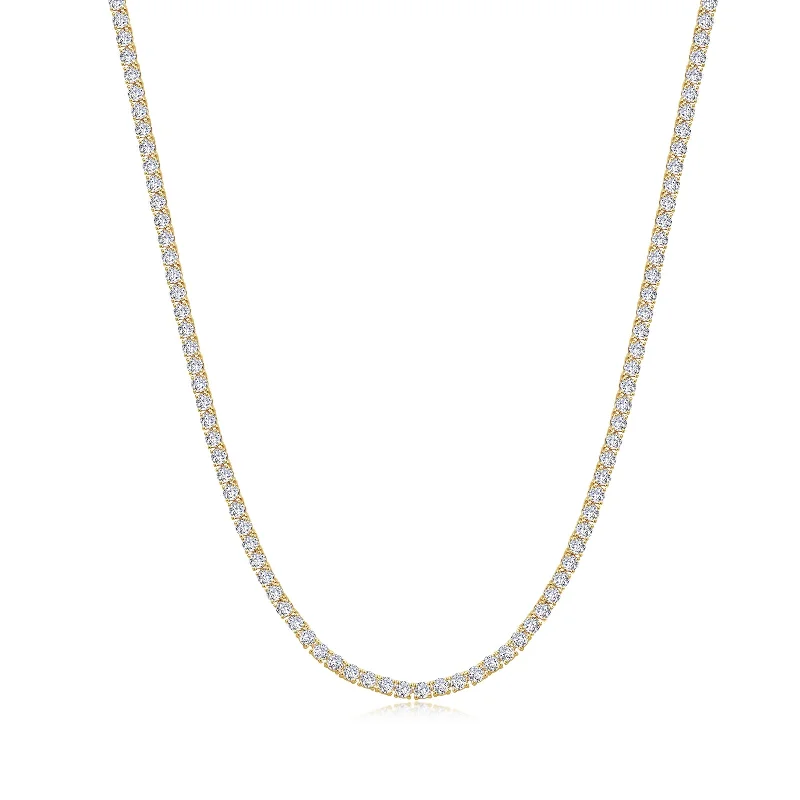 Hemp cord necklaces-Lafonn Classic Diamond Necklace N0254CLG17