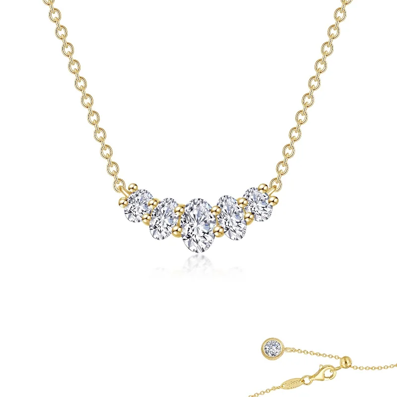 Orbit charm necklaces-Lafonn Classic Diamond Necklace N0260CLG20