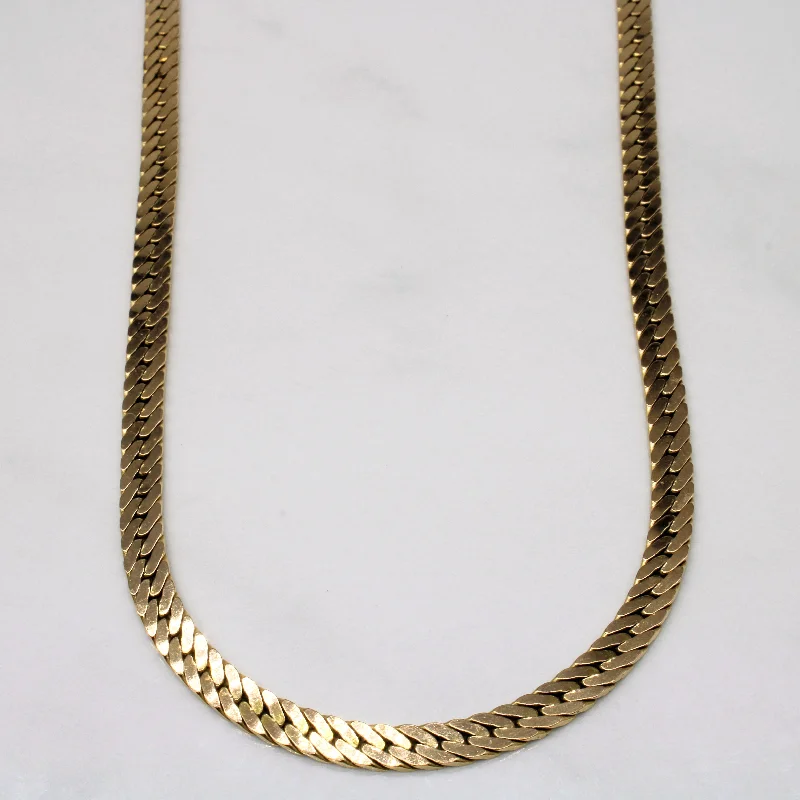 Hovering gem necklaces-10k Yellow Gold Cuban Link Necklace | 18" |