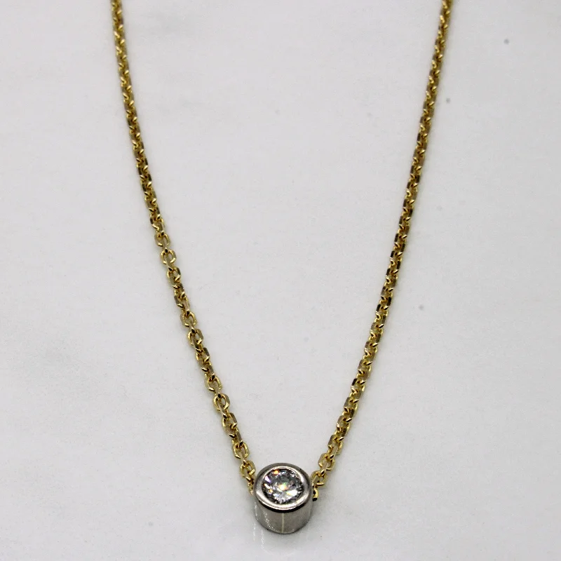 Thai style necklaces-Diamond Pendant Necklace | 0.25ct | 16" |