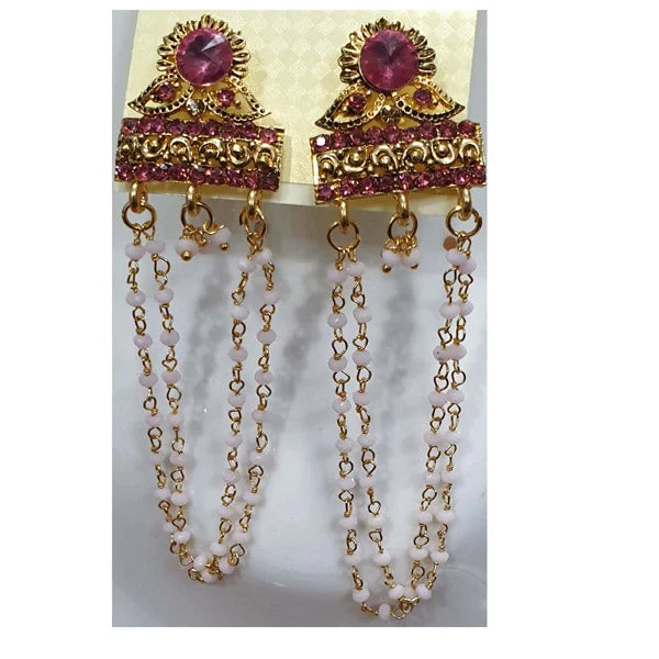 Burnished bronze earrings-Traditional Marriage Party Bridal Earring Bold Large and Heavy Eye Catching