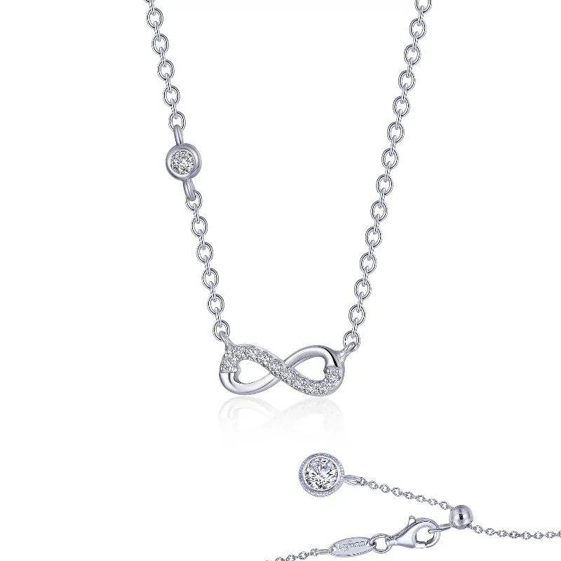 Quirky bead necklaces-Lafonn Classic Diamond Necklace N0226CLP18