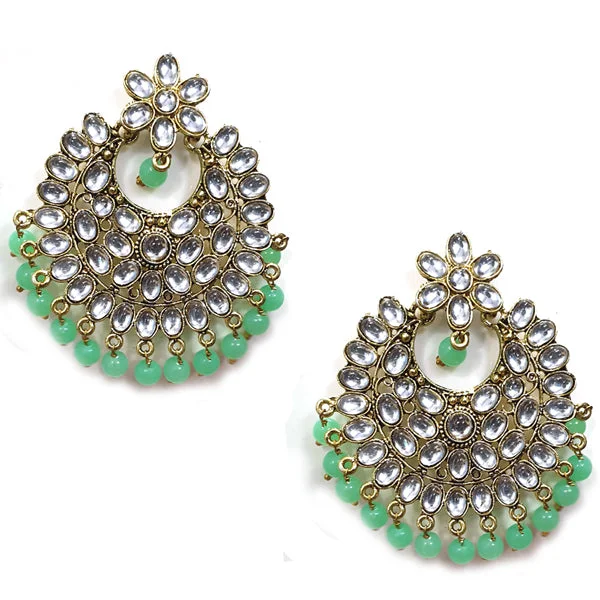 Bright star earrings-Traditional Marriage Party Bridal Earring Bold Large and Heavy Eye Catching