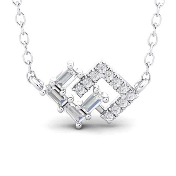 Strong clasp necklaces-Diamond Necklace