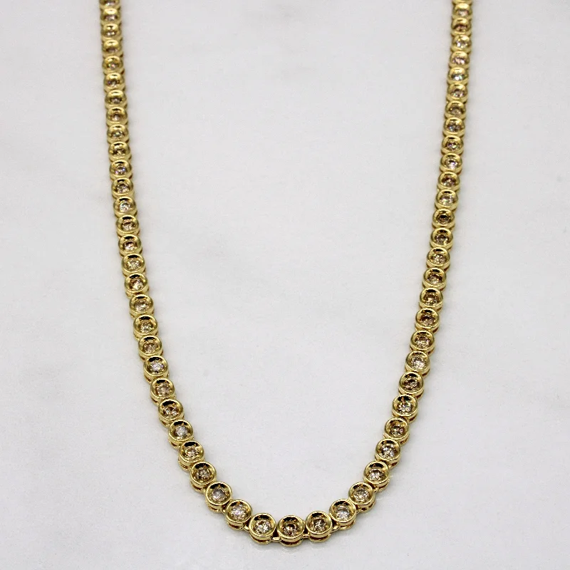 Classic locket necklaces-Diamond Necklace | 1.30ctw | 16" |