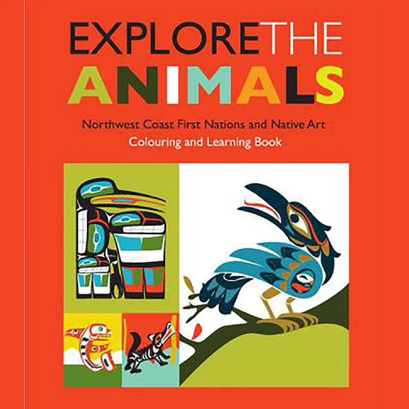 Colouring Book - Explore the Animals