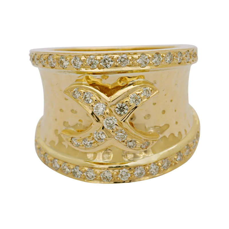 Ring-Diamond in 18K Gold