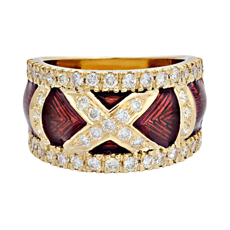 Ring-Diamond (Enamel)