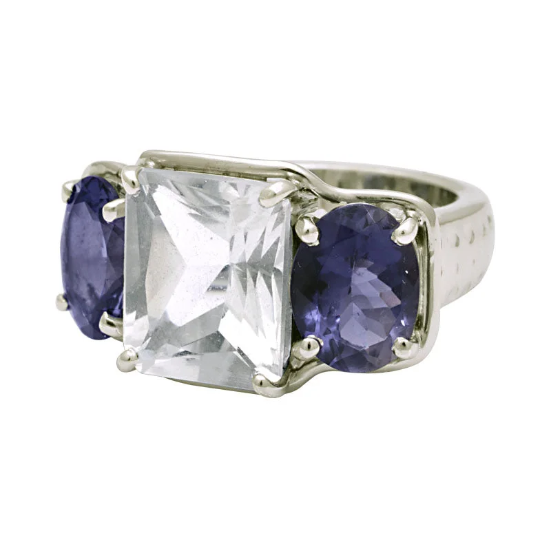 Ring-Crystal and Iolite