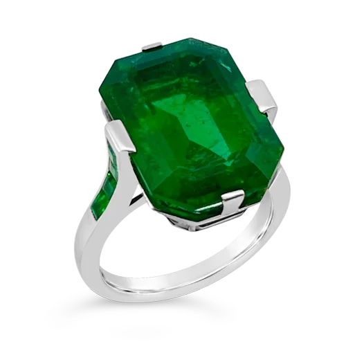 Zambian Emerald Ring