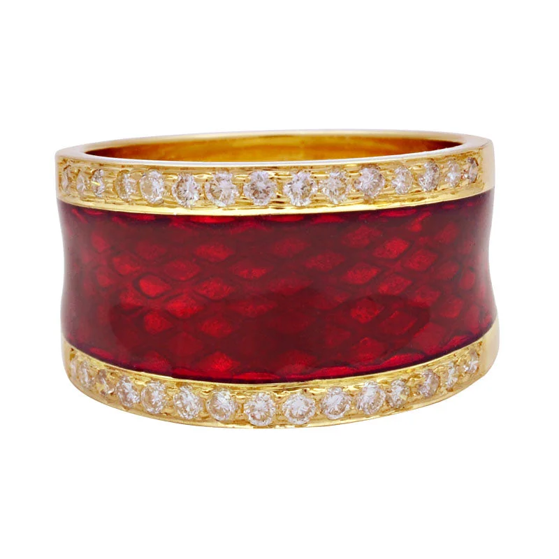 Ring-Diamond (Enamel)