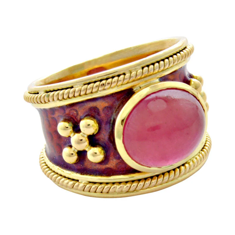 Ring-Rubellite (Enamel)