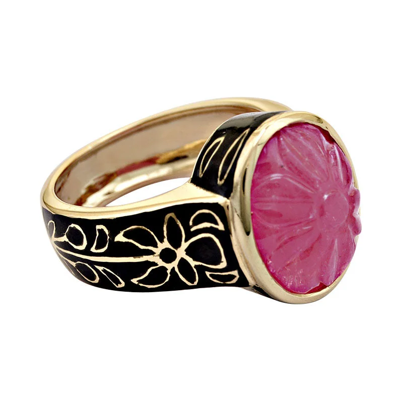 Ring-Rubellite (Enamel)