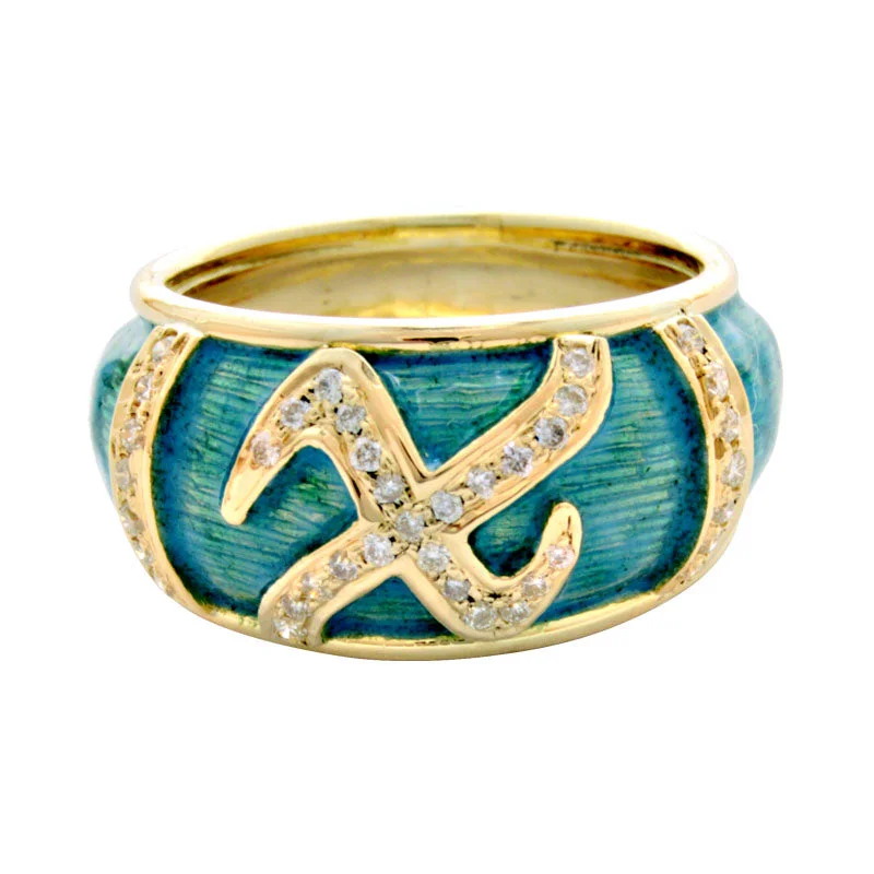 Ring-Diamond (Enamel)