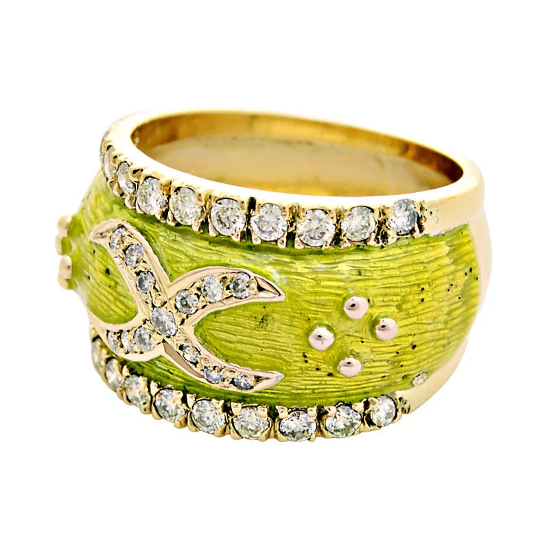 Ring-Diamond (Enamel)