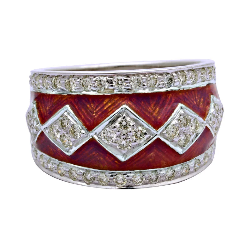 Ring-Diamond (Enamel)