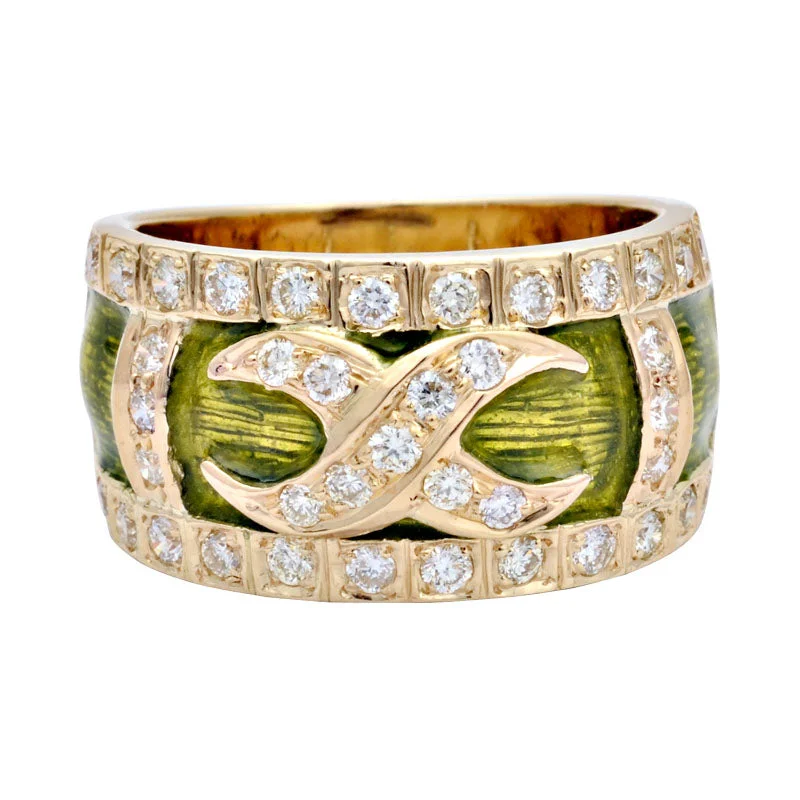 Ring-Diamond (Enamel)