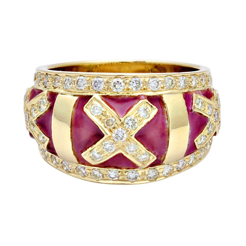 Ring-Diamond (Enamel)