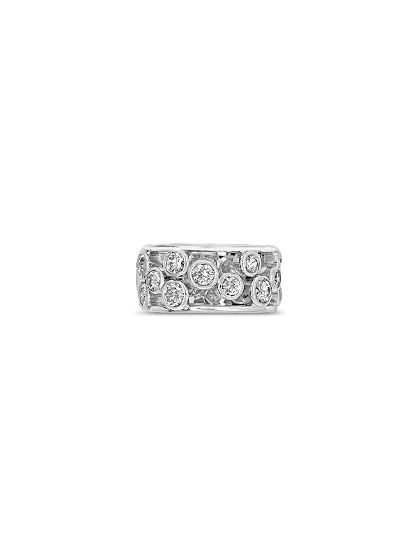 Diamond Bubble Estate Ring