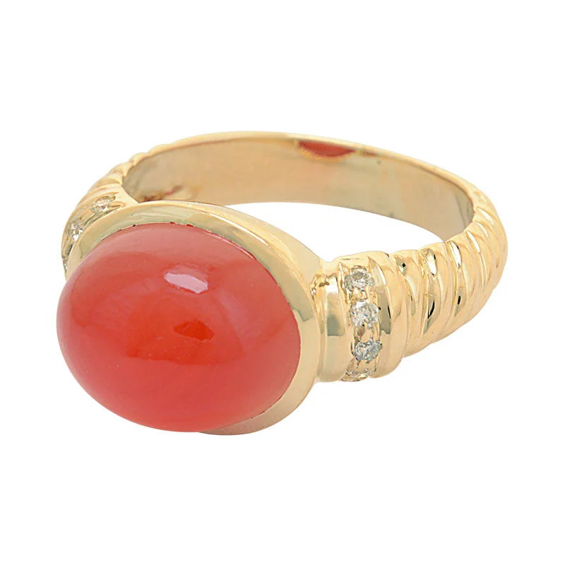 Ring-Cornelian and Diamond