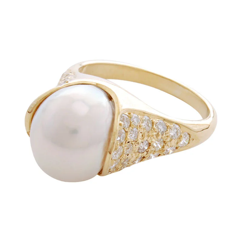 Ring-Pearl and Diamond