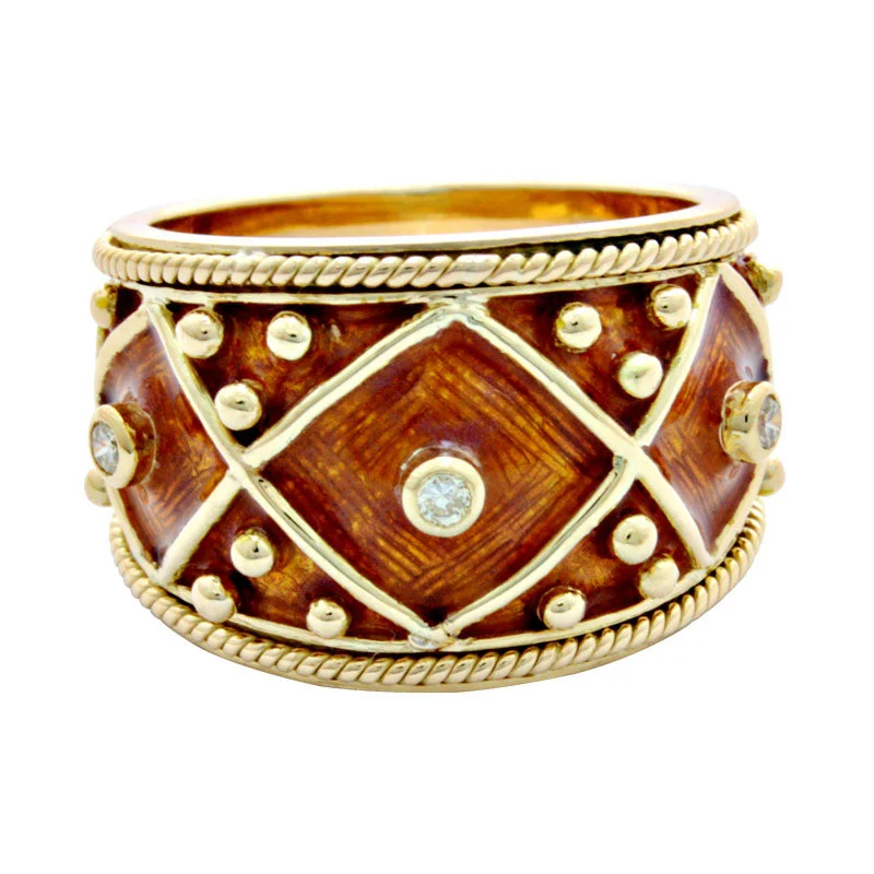 Ring-Diamond (Enamel)