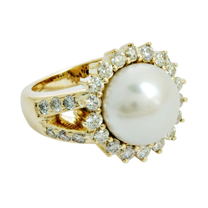 Ring-Pearl and Diamond