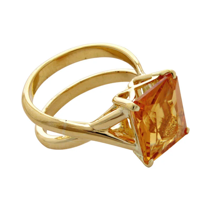 Ring-Citrine