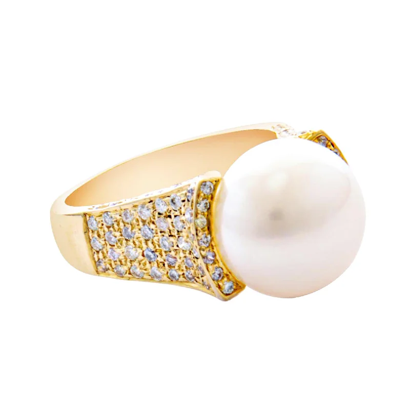 Ring-Pearl and Diamond