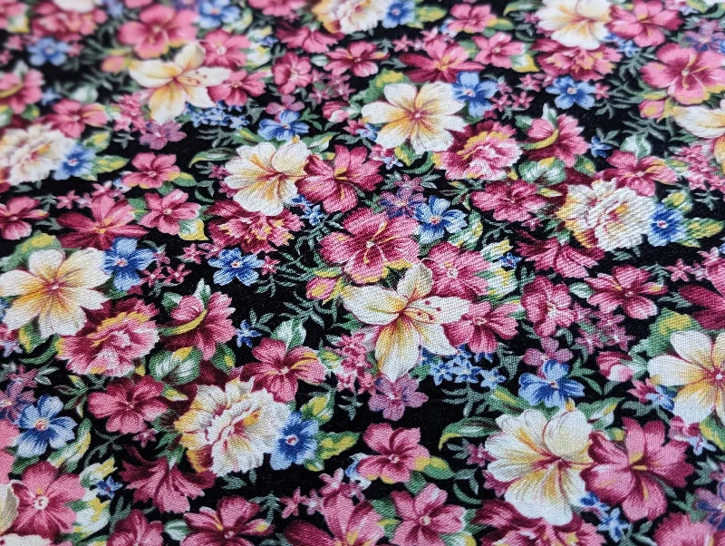 Vintage Fabric - "Daisy Kingdom" Cotton by Florence Allover and Springs Industries