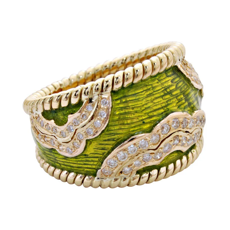 Ring-Diamond (Enamel)