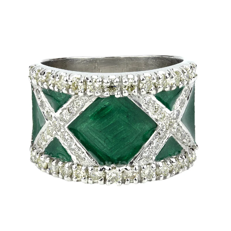 Ring-diamond (enamel)