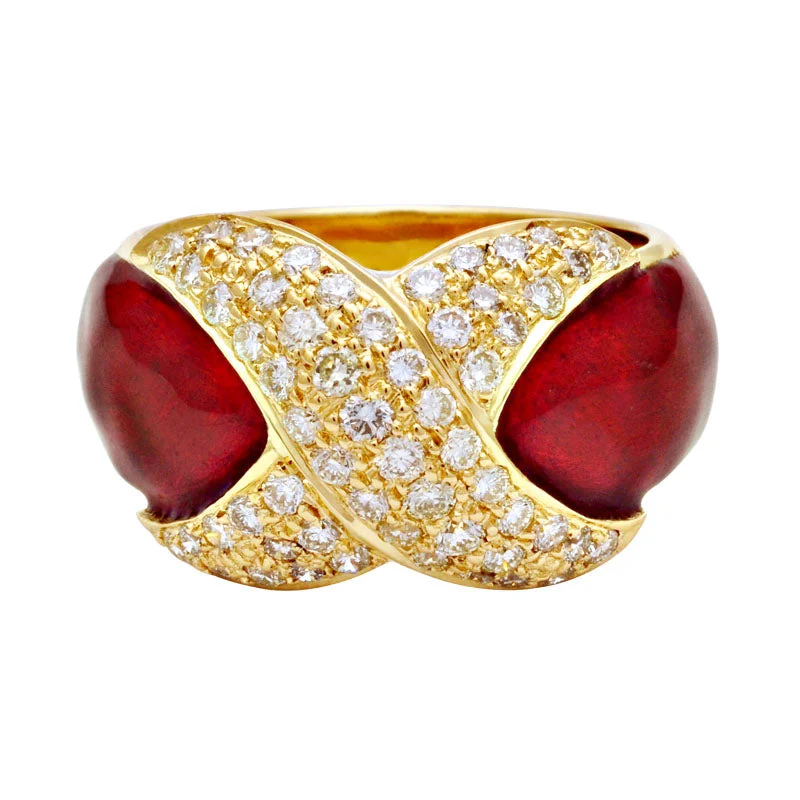 Ring-Diamond (Enamel)