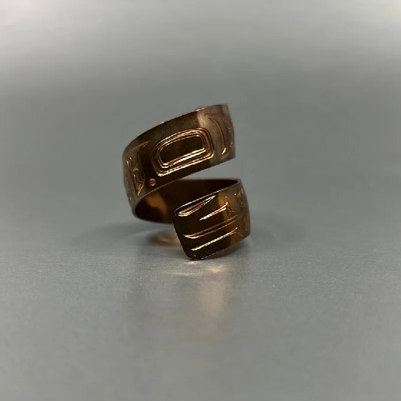 Samuel Sheakley Scarf Ring Copper Raven Formline