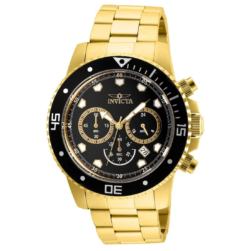 Invicta Men's 21893 Pro Diver Gold-Tone Stainless Steel Watch