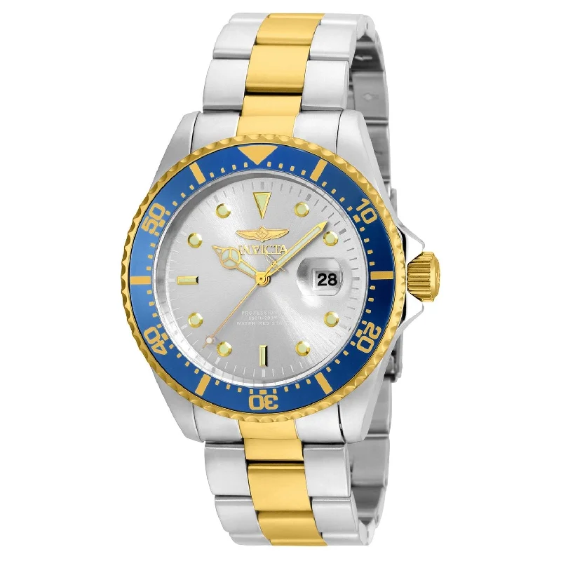 Invicta Men's 22061 Pro Diver Gold-Tone and Silver Stainless Steel Watch