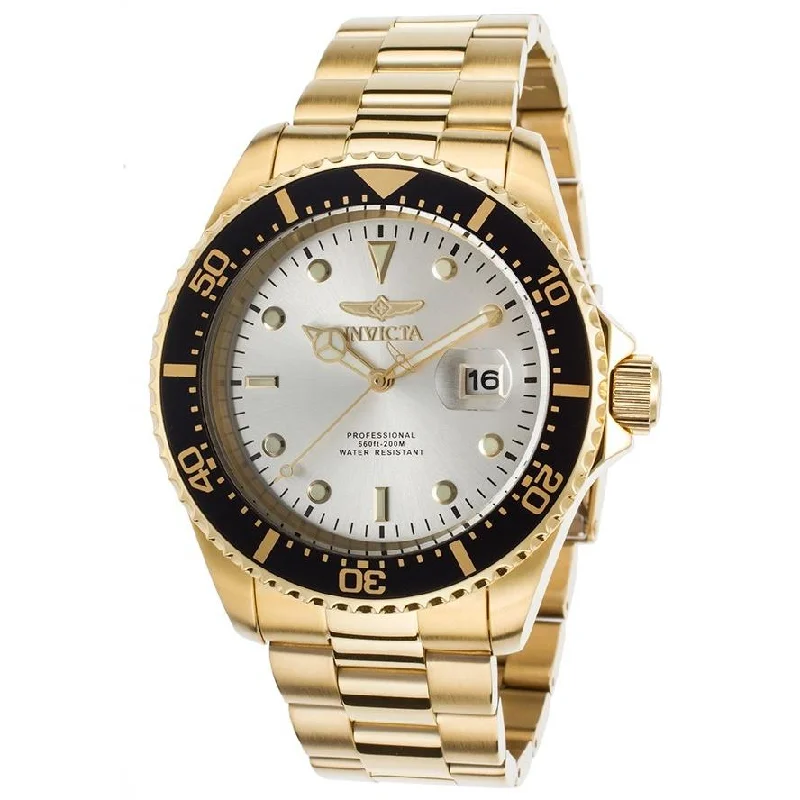 Invicta Men's 22064 Pro Diver Gold-Tone Stainless Steel Watch