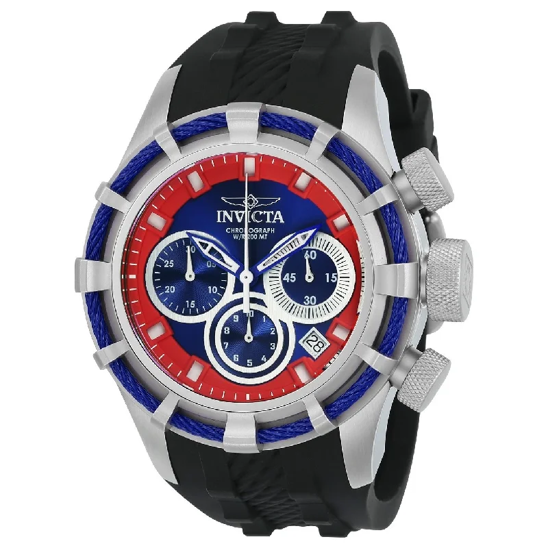 Invicta Men's 22155 Bolt Black Silicone Watch