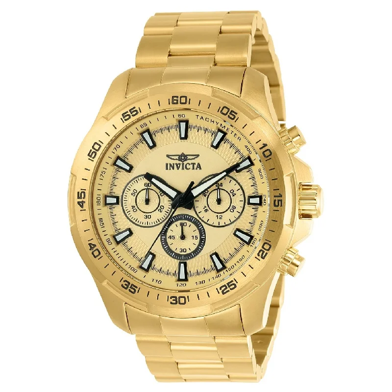 Invicta Men's 22783 Speedway Gold-Tone Stainless Steel Watch