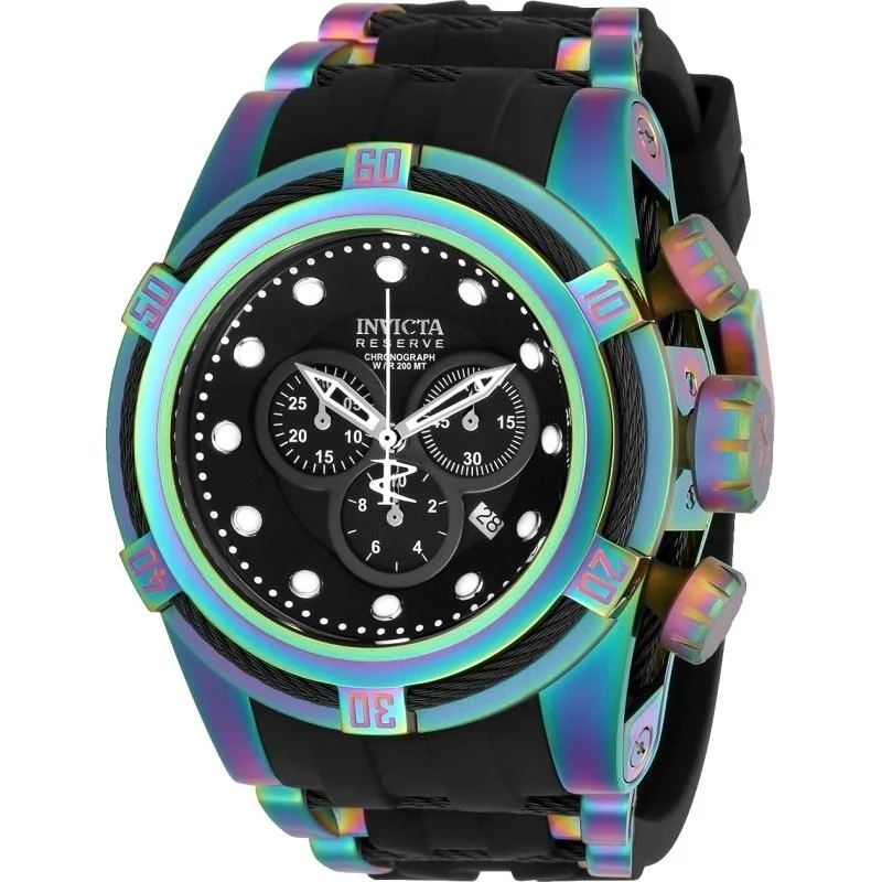 Invicta Men's 22841 Bolt Iridescent Stainless Steel Watch