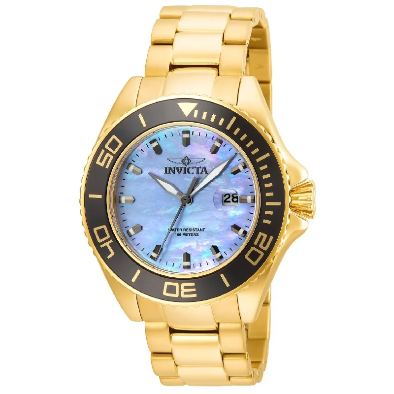 Invicta Men's 23071 Pro Diver Gold-Tone Stainless Steel Watch