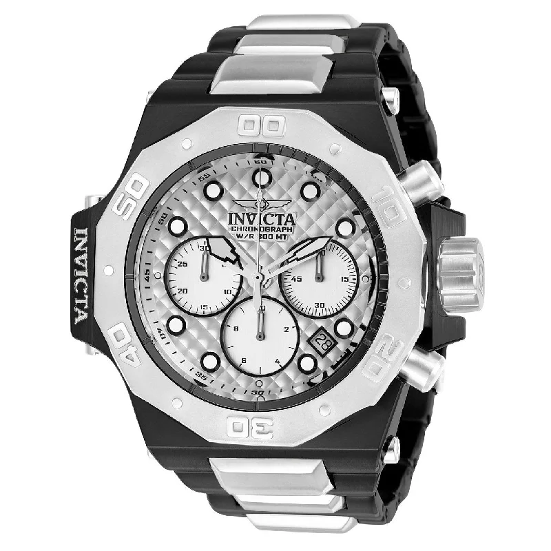 Invicta Men's 23098 Akula Reserve Black and Silver Stainless Steel Watch