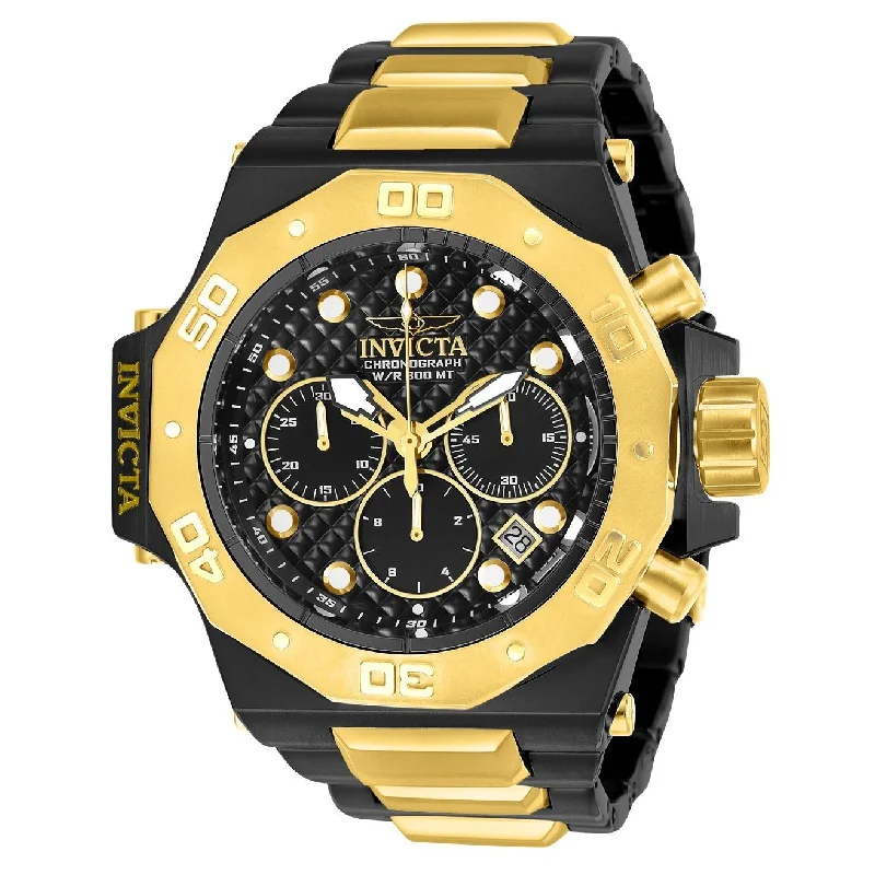 Invicta Men's 23100 Akula Reserve Black and Gold-Tone Stainless Steel Watch