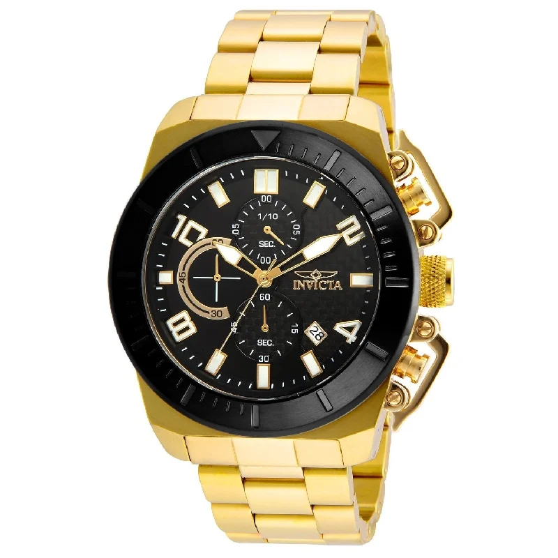 Invicta Men's 23406 Pro Diver Gold-Tone Stainless Steel Watch