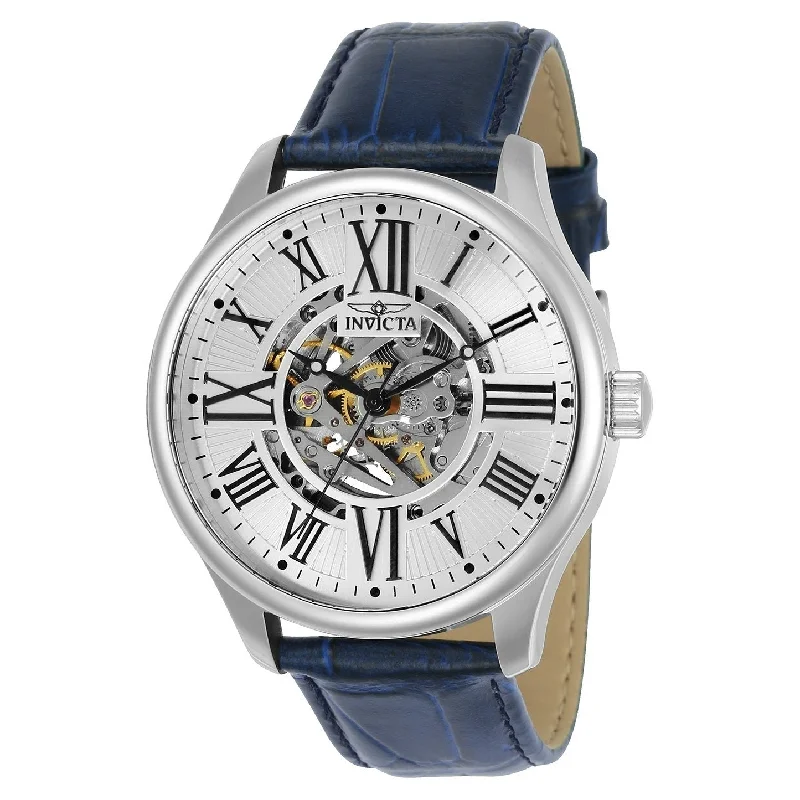 Invicta Men's 23634 Vintage Automatic Blue Leather Watch