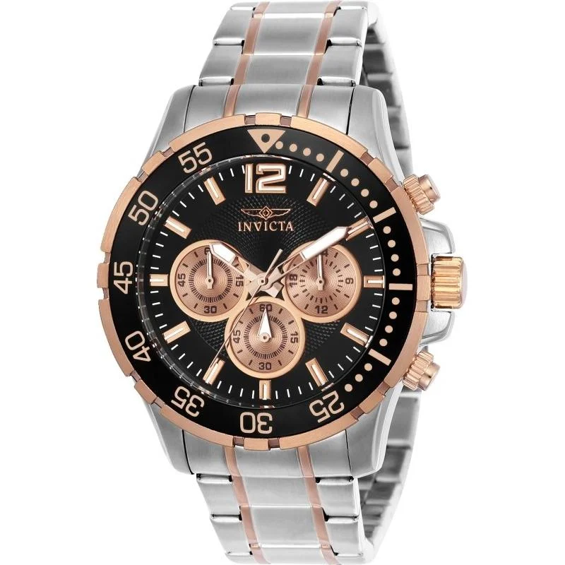 Invicta Men's 23667 Specialty Rose-Tone and Silver Stainless Steel Watch