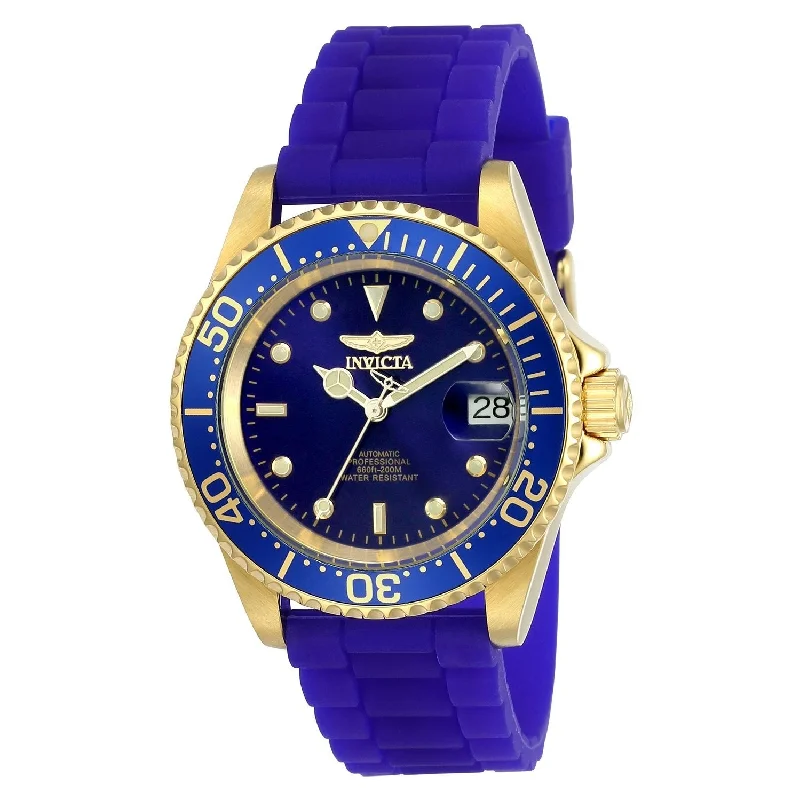 Invicta Men's 23682 Pro Diver Automatic Blue Silicone Watch