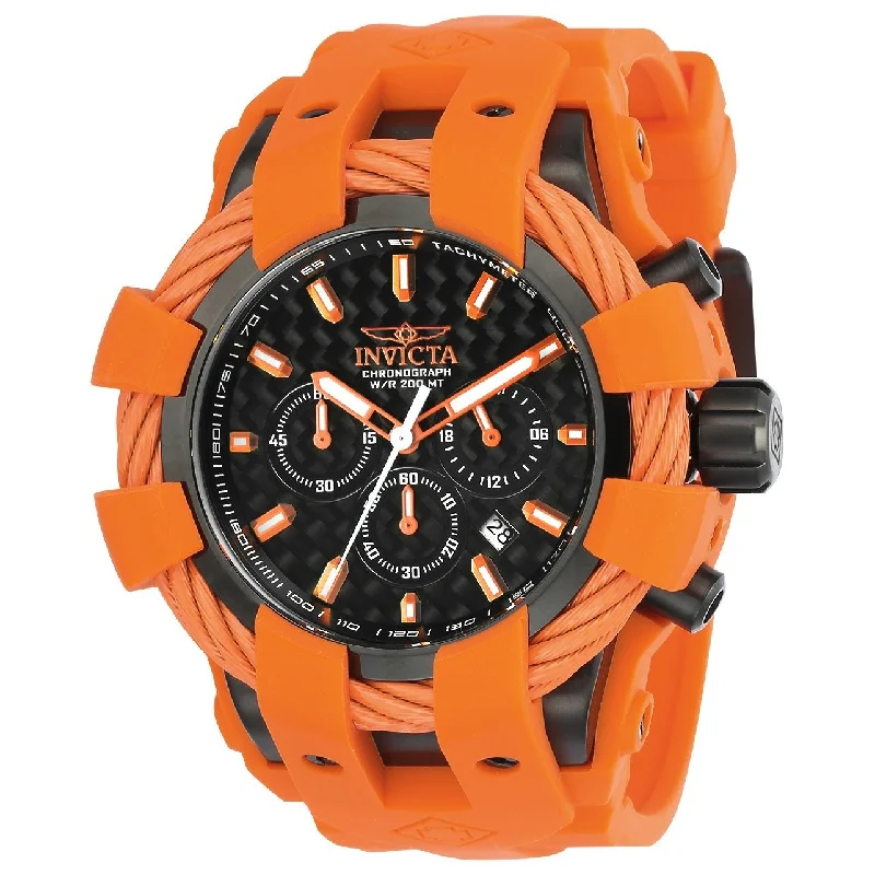 Invicta Men's 23872 Bolt Orange Silicone Watch