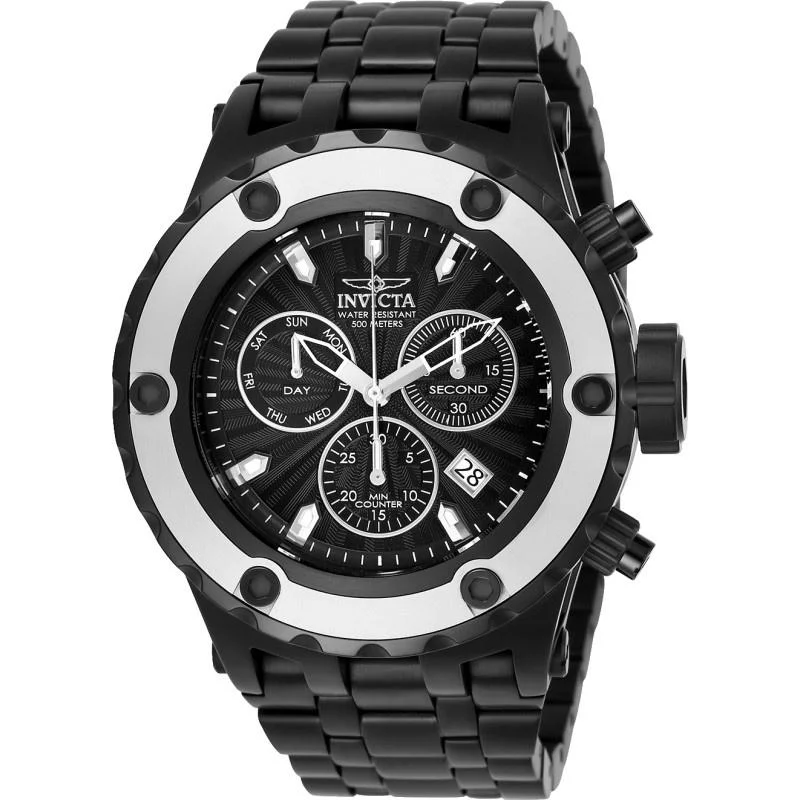 Invicta Men's 23925 Subaqua Black Stainless Steel Watch